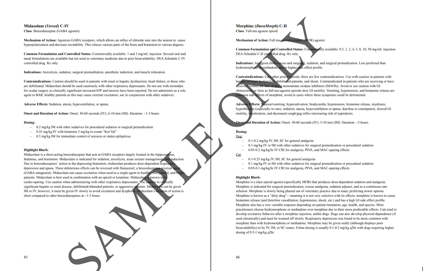 Beginner's Guide to Small Animal Anesthesia, Sedation, and Analgesia in General Practice (ePUB Download)